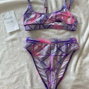 Iheartraves holo cotton candy set